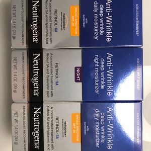 Neutrogena Anti-Wrinkle Day/Night Set of 3